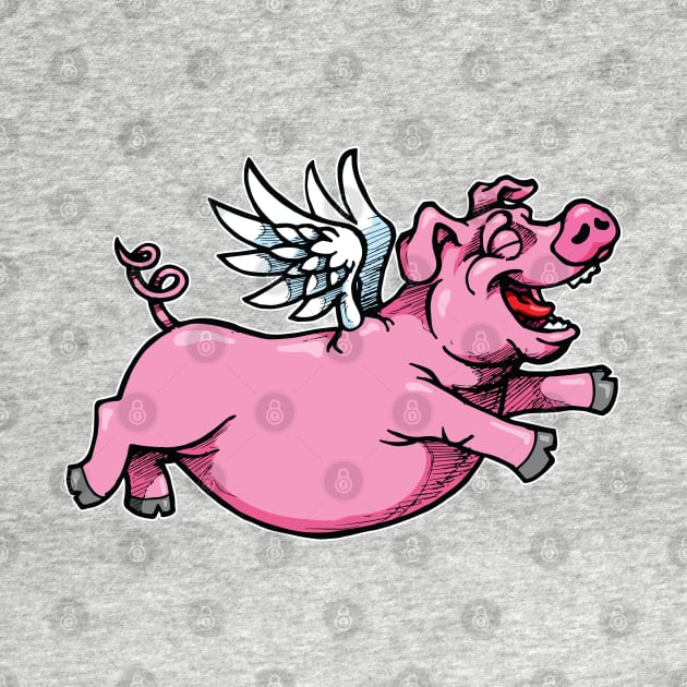 When Pigs Fly by Laughin' Bones